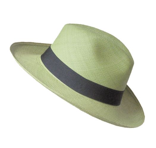 green panama hat